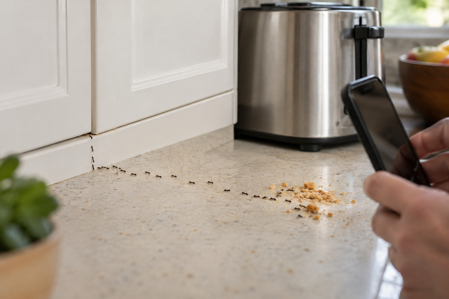 # How to Get Rid of Ants in Kitchen Cabinets and Counters in Foley